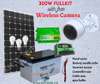 300watts solar fullkit with wireless camera
