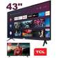 TCL 43'' 4K UHD ANDROID TV, FREEVIEW, NETFLIX, STAN, YOUTUBE