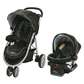 Graco Aire3 Travel System | Includes The Lightweight Aire3 Stroller and SnugRide SnugLock 30 Infant Car Seat, Gotham