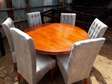 6 Seater Dining Table Set With Round Table.