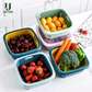 New arrivals
Convinience storage basket drainer with lid and retainer bowl