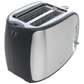 RAMTONS 2 SLICE POP UP TOASTER STAINLESS STEEL- RM/258