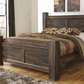 Platform Rustic wood beds.