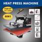 8 in 1 Heat Press Machine Digital Transfer Sublimation