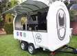 Street movable fast food caravan for sale