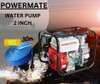 Powermate water pump 2 inch with free pipe