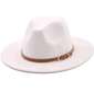 White Fedora hats