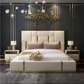 6*6 patterned bed modern furniture design