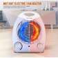 Portable Heat Glow Electric Room Heater And Cooling Fan