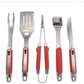 5 PCs Stainless Steel BBQ Tools Kit Set Barbecue Grilling