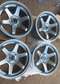 15 inch 8.25J offset alloy rims for Toyota cars in grey