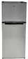 Mika Refrigerator, 118L, Direct Cool, Double Door, Silver Brush