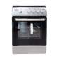 Royal 50BY60 4 Gas Free Standing Cooker + Gas Oven - Grey