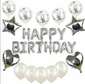 Happy birthday foil balloon