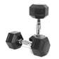 10kg Rubber Dumbbell Set - 2 x 10kg GYM fitness