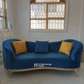3 seater curved sofa design