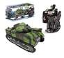 Tank warrior convertible robot