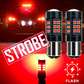 Brake lights blinking red