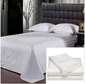 6 Piece White Stripped Bedsheet Sets