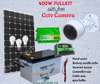 400watts solar fullkit with cctv camera