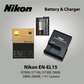 EN-EL15/15a  camera battery for Nikon