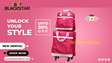 Fashion Traveling Pink Bags With Rolers