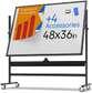 4’X3’ FT PORTABLE DOUBLE SIDED ROTATIONAL WHITEBOARD