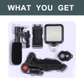 Smart Phone Vlogging Kit With Lights+ Microphone