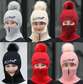 Winter hats with muff lining