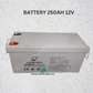 Gel Battery 250Ah 12v