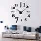 3D DIY wall clocks
