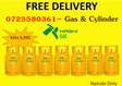 Gas Cylinders Refill and Complete gas cylinder for sale