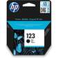 HP 123 BLACK ORIGINAL INK CARTRIDGE