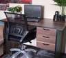 Executive desk ➕ seceretarial chair