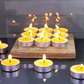 20pcs Tea set candles