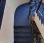 Blue Delta Staircase Wall to Wall Carpet