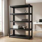 Shelves;5-Tier Modern Metal Shelves in Tabaka