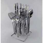 24 Pc Stainless Steel Cutlery Set