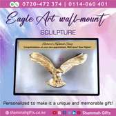 3D EAGLE-ART WALL-MOUNT SCULPTURE - Personalized