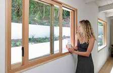 Mahogany windows/window arches