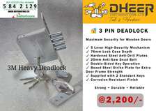 3 Pin Deadlock 76mm High-Security Lock