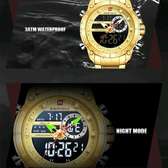 Top brand Luxury Gold Men Watch Waterproof Watch
