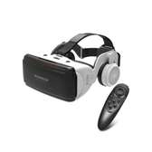Virtual reality box,vr box headset with remote and headphone