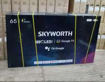 SKYWORTH 65 INCH SMART QLED GOOGLE TV 4K UHD FRAMELESS