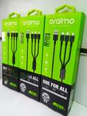 Oraimo 3 In 1 Charging/Data Cable (Micro, Type C, Lightning