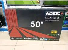 NOBEL 50 INCHES SMART ANDROID FRAMELESS 4K UHD TV
