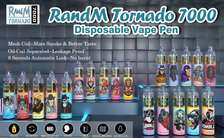 R&M TORNADO 7000 Puffs Rechargeable Vape