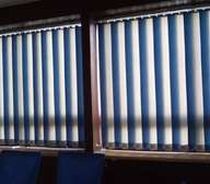 Vertical blinds..