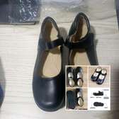 Girls school leather shoes
