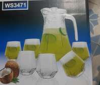 Glass Water/Juice set